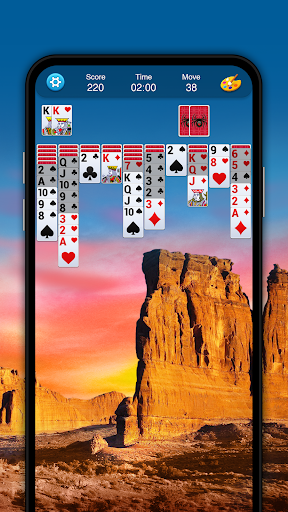Screenshot of Spider Solitaire