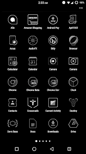 Blakcons Icon Pack Captura de pantalla