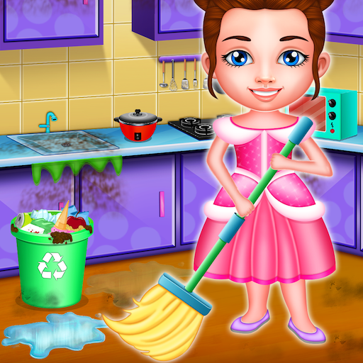 Doll House Design And Cleanup  Icon