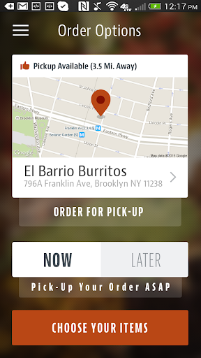 El Barrio Burritos Screen 2