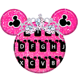 Pink Diamond Mouse Keyboard icon
