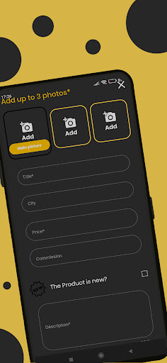 Android application Valores Shopping Store screenshort