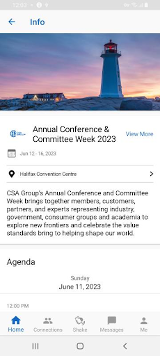 CSA Group Events Screen 3