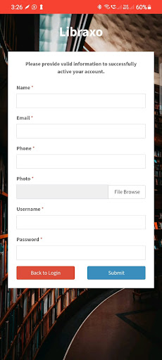 Libraxo Screen 2
