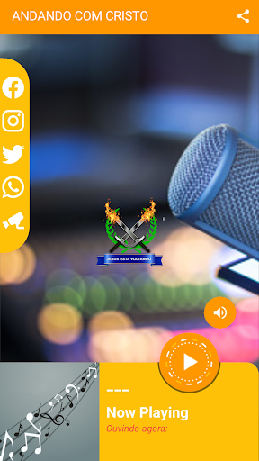 Web Rádio Andando com Cristo Screen 2