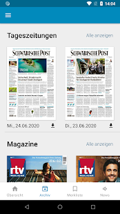 Schwu00e4Po und Tagespost E-Paper Varies with device APK screenshots 3