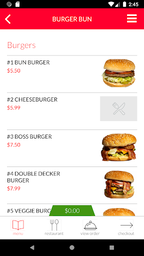 Burger Bun Screen 3
