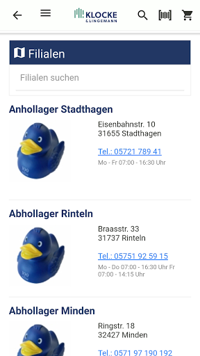K&L Profi App Screen 3