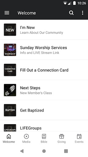 Android application Renewal Church Denver screenshort
