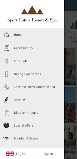 Sport Hotel Screen 2