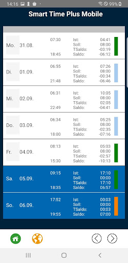 smart time plus mobile Screen 3