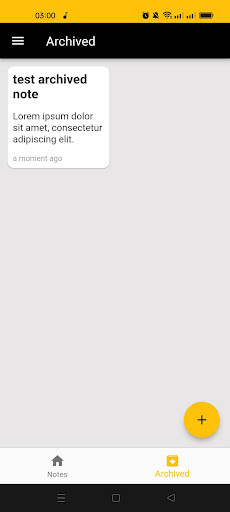 Simple Note App Screen 2