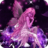 Pink Fairy HD Live Wallpaper icon