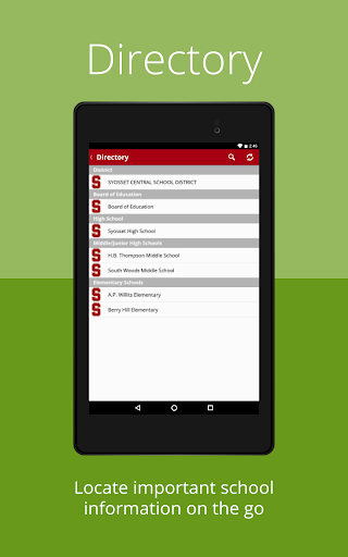 Syosset CSD Screen 2