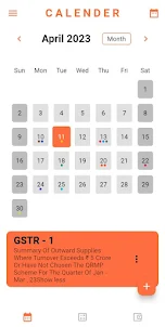 GST Calendar And Calculator