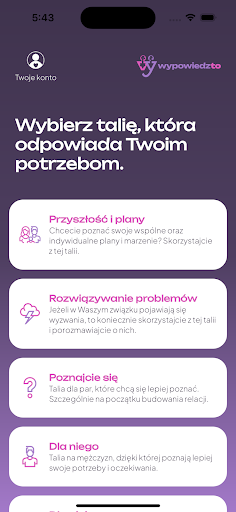 Android application Wypowiedz To screenshort