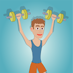 Cover Image of Tải xuống Muscle clicker 2: RPG Gym trò chơi  APK