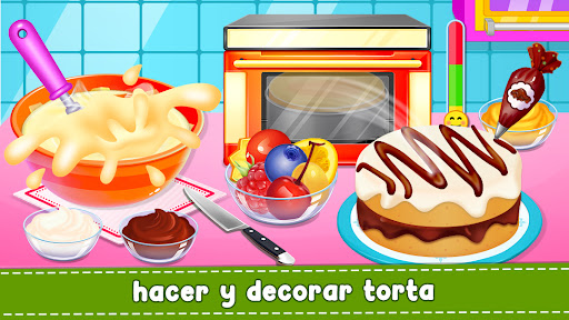 Juegos de cocina para niños Captura de Pantalla de la Aplicación Android 6