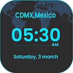 Cover Image of ダウンロード Global Clock-Watch All Countries Universal Time 1.5.0 APK
