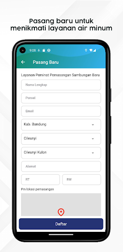 TIRAQU Mobile App Screen 3