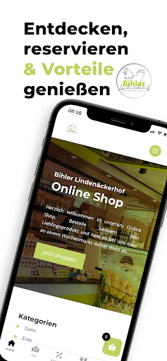 Android application Mein Bihler screenshort