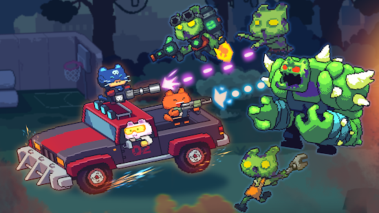 Cat Gunner: Super Zombie Shoot Screenshot