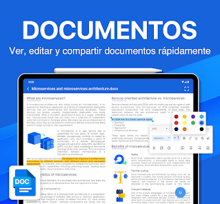 Captura 17 Word Office - PDF, Docx, XLSX android