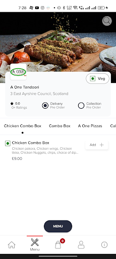 A One Tandoori Screen 2