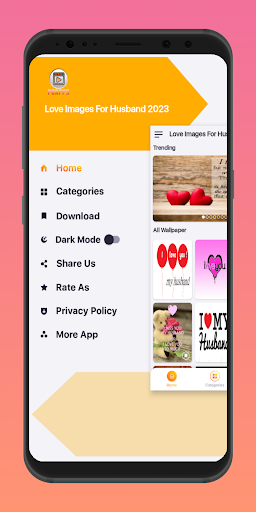 Android application Love Images For Husband 2023 screenshort