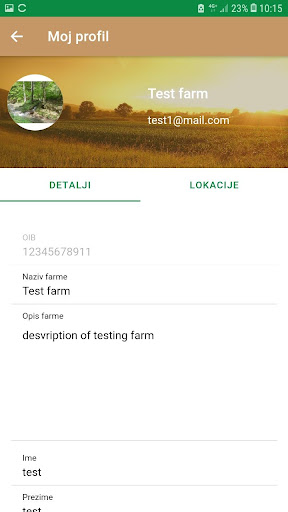 Android application ZK OPG screenshort