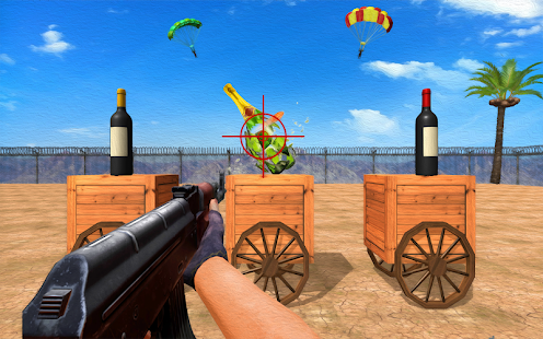 Flip Bottle Shooting Games Screenshot