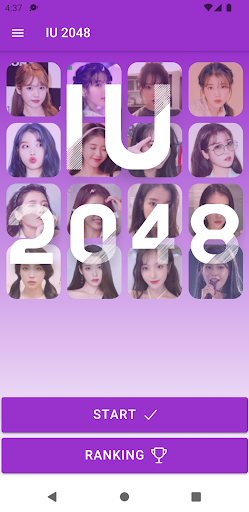 IU 2048 Game Screen 2
