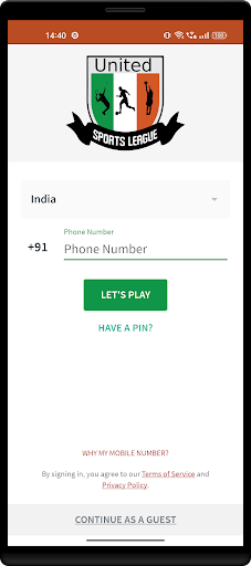 united sports league Screen 2