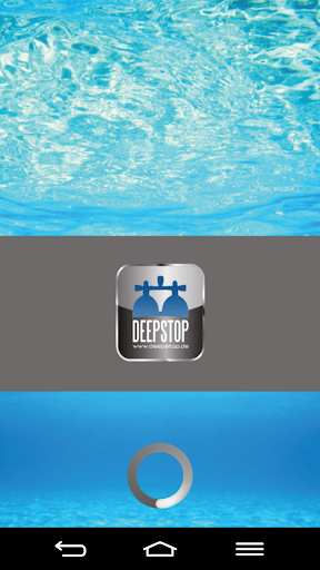 Android application DEEPSTOP- Tauchausrüstungen screenshort