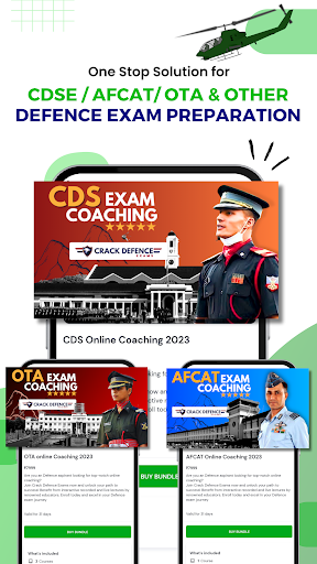 Crack Defence Exams Screen 2