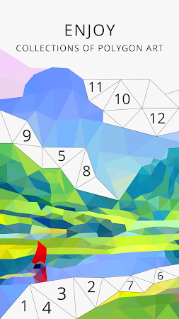 Game screenshot My Poly Art Diary apk download