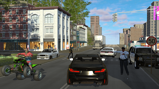 Android application Driving Simulator Car Game screenshort