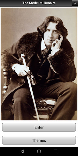 Android application Oscar Wilde Model Millionaire screenshort