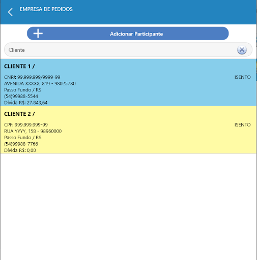 Pedido Portátil Screen 3