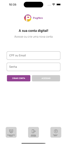 Android application PagNex screenshort