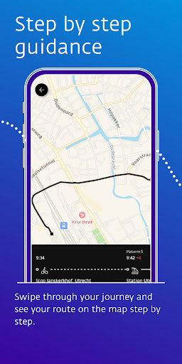 Screenshot of 9292 public transport & ticket