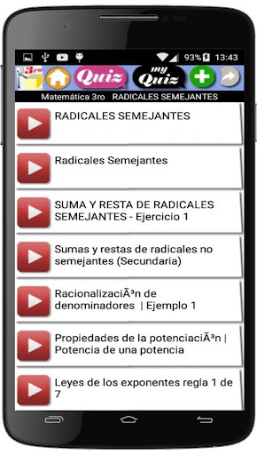 Matemáticas 3ro Screen 2