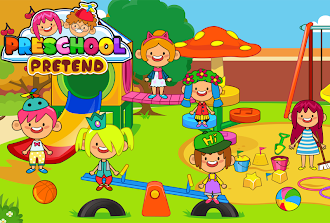 Game screenshot Pretend Preschool Kids Games hack