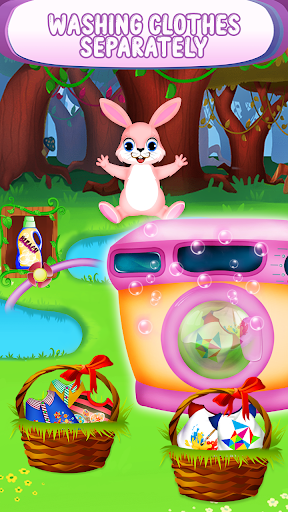 Clothes washing game for girls Screen 2