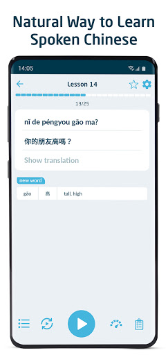 Screenshot of Immersive Chinese