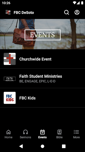 Faith Bible Church DeSoto Screen 3
