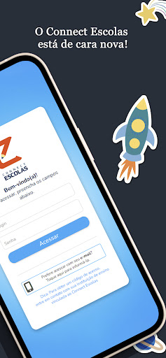 Android application Escola Interagir screenshort