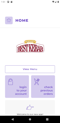 Android application Best Kebab Warsop screenshort