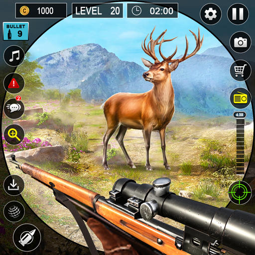 Wild Deer Hunt: Animal Hunting 4.3 Icon
