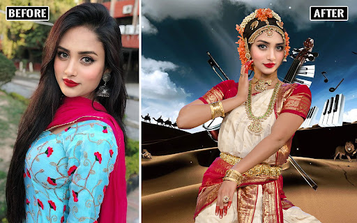 Classical suit photo editor